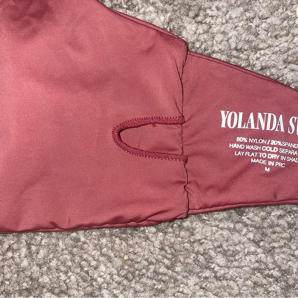 Yolanda Swimwear Clay Size Medium NWT - Picture 4 of 8